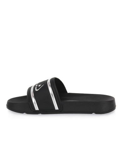 Klapki damskie Fila MORRO BAY LOGO slipper wmn FFW010283162 Czarne - Sklep online Mastersport