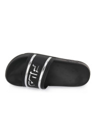 Klapki damskie Fila MORRO BAY LOGO slipper wmn FFW010283162 Czarne - Sklep online Mastersport
