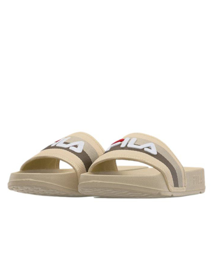 Klapki damskie Fila MORRO BAY STRIPES FFW055370027 Beżowe - Sklep online Mastersport