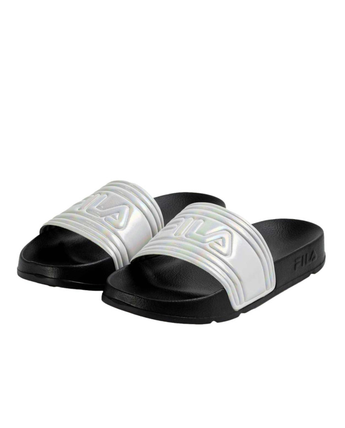 Klapki damskie Fila MORRO BAY F FFW064483059 Srebrne - Sklep online Mastersport