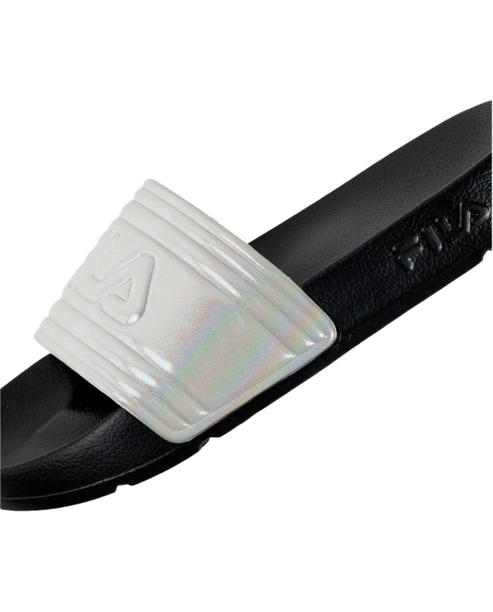 Klapki damskie Fila MORRO BAY F FFW064483059 Srebrne - Sklep online Mastersport