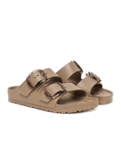 Klapki damskie Birkenstock ARIZONA BIG BUCKLE EVA 1030389 Brązowe - Sklep online Mastersport