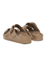 Klapki damskie Birkenstock ARIZONA BIG BUCKLE EVA 1030389 Brązowe - Sklep online Mastersport