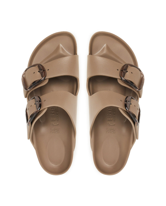 Klapki damskie Birkenstock ARIZONA BIG BUCKLE EVA 1030389 Brązowe - Sklep online Mastersport