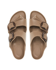 Klapki damskie Birkenstock ARIZONA BIG BUCKLE EVA 1030389 Brązowe - Sklep online Mastersport