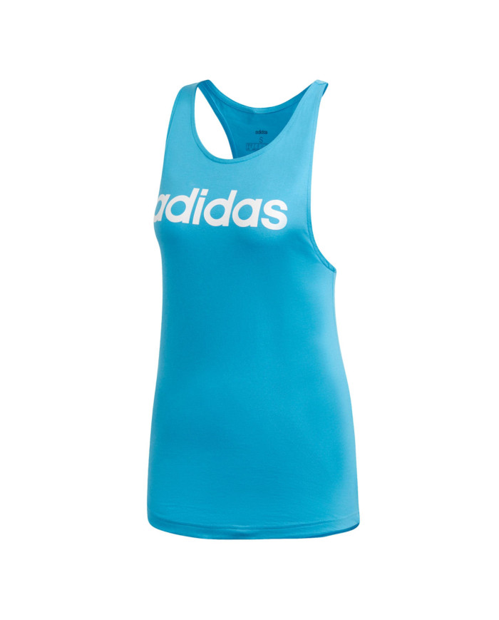 Koszulka damska adidas Performance W E LIN LOOS TK DU0627 Niebieska - Sklep online Mastersport