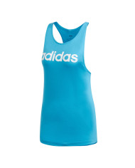 Koszulka damska adidas Performance W E LIN LOOS TK DU0627 Niebieska - Sklep online Mastersport