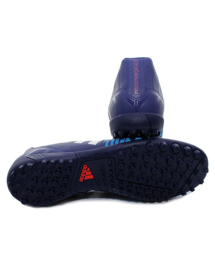 Buty męskie adidas Performance NITROCHARGE 4.0 TF B40465 Niebieskie - Sklep online Mastersport