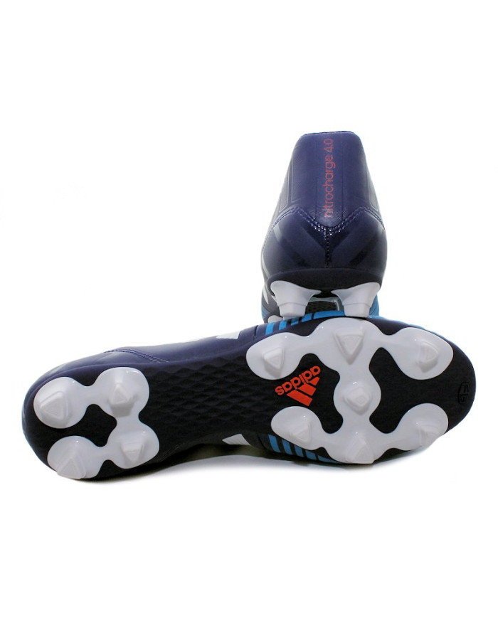 Buty męskie adidas Performance NITROCHARGE 4.0 FG B44201 Niebieskie - Sklep online Mastersport