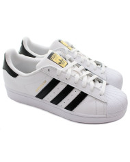 Buty dziecięce adidas Originals SUPERSTAR J C77154 Białe - Sklep online Mastersport