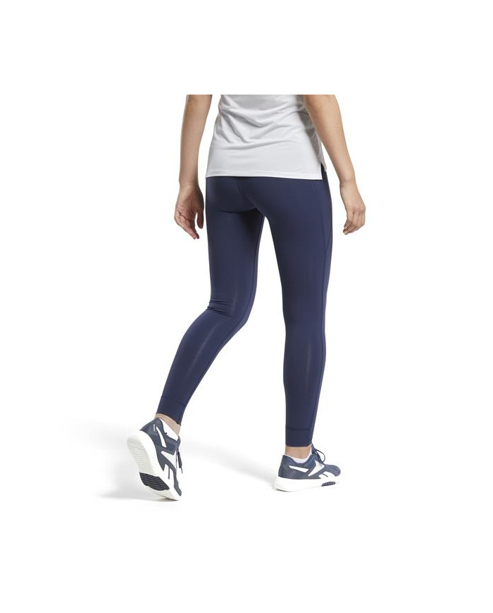 Spodnie damskie Reebok TS LUX TIGHT 2.0 FT0818 Granatowe - Sklep online Mastersport