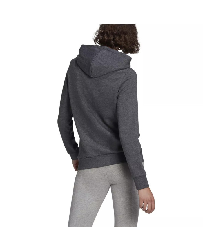 Bluza damska adidas Core W LIN FT HD GL0639 Szara - Sklep online Mastersport