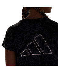 Koszulka damska adidas Performance RI 3B AOP TEE HY6951 Brązowa - Sklep online Mastersport