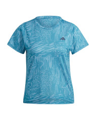 Koszulka damska adidas Performance RI 3B AOP TEE IL1744 Niebieska - Sklep online Mastersport