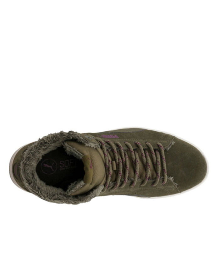 Buty Puma VIKKY MID CORDUROY 36372901 Zielone - Sklep online Mastersport