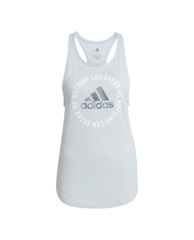 Koszulka damska adidas Performance W PWR SLGN G TK GL0944 Szara - Sklep online Mastersport