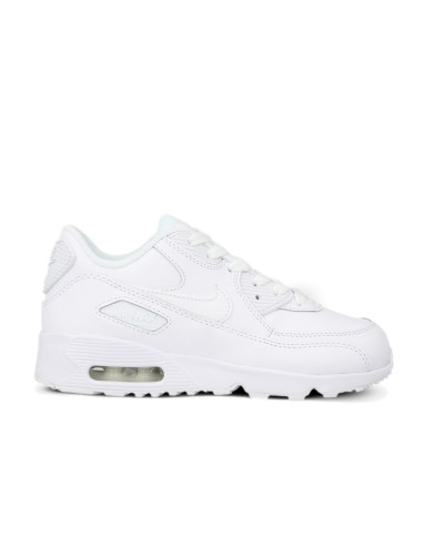 Buty dziecięce Nike AIR MAX 90 LEATHER (PS) 833414100 Białe - Sklep online Mastersport