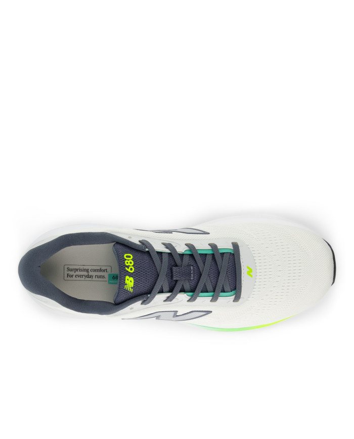 Buty męskie New Balance 680 M68025Z Białe - Sklep online Mastersport