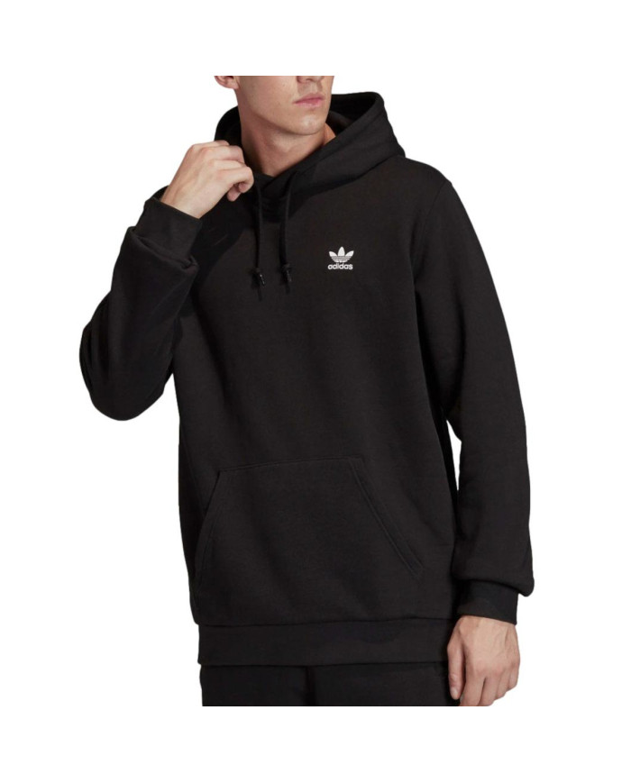 Bluza męska adidas Originals ESSENTIAL HOODY FM9956 Czarna - Sklep online Mastersport