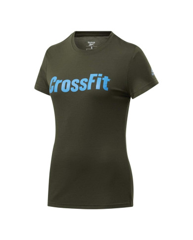 Koszulka damska Reebok RC CROSSFIT READ TEE FU2659 Zielona - Sklep online Mastersport