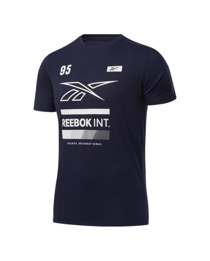 Koszulka męska Reebok TS SPEEDWICK GR TEE FU2890 Granatowa - Sklep online Mastersport