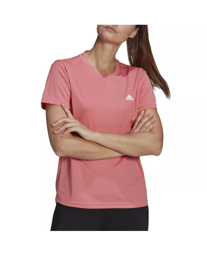 Koszulka damska adidas Performance W SL T GL3724 Różowa - Sklep online Mastersport