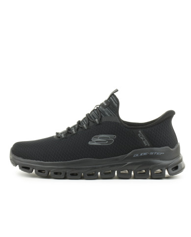 Buty męskie Skechers GLIDE-STEP NOXUS 233010BBK Czarne - Sklep online Mastersport