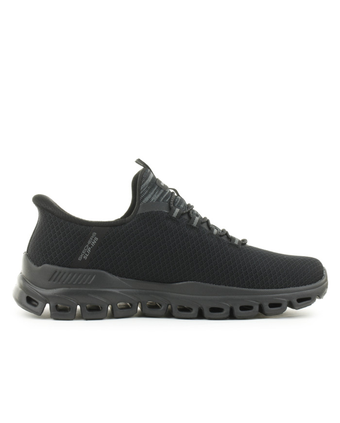 Buty męskie Skechers GLIDE-STEP NOXUS 233010BBK Czarne - Sklep online Mastersport