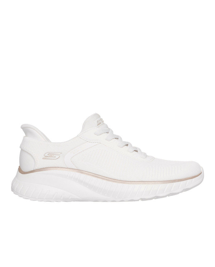 Buty damskie Skechers BOBS SQUAD CHAOS-CURRENT MUSE 117497WTGD Beżowe - Sklep online Mastersport