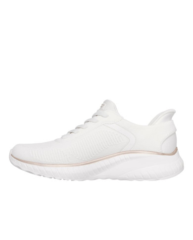 Buty damskie Skechers BOBS SQUAD CHAOS-CURRENT MUSE 117497WTGD Beżowe - Sklep online Mastersport