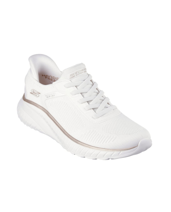 Buty damskie Skechers BOBS SQUAD CHAOS-CURRENT MUSE 117497WTGD Beżowe - Sklep online Mastersport