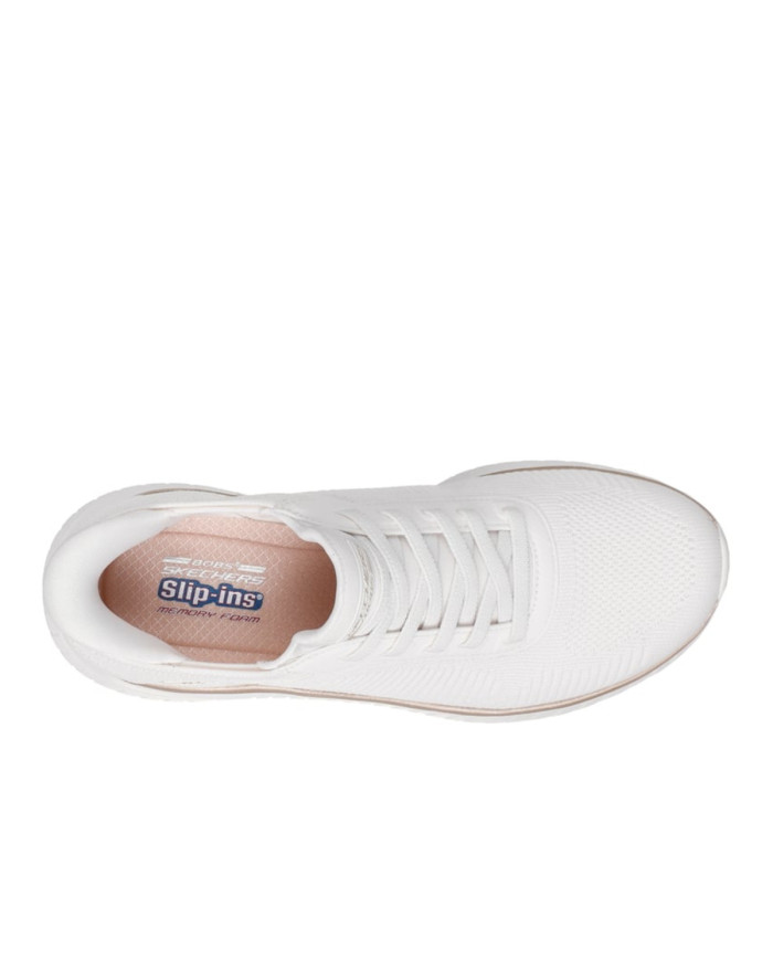 Buty damskie Skechers BOBS SQUAD CHAOS-CURRENT MUSE 117497WTGD Beżowe - Sklep online Mastersport