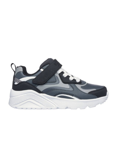 Buty dziecięce Skechers UNO LITE - CHROMA-CRUISER 403645LGYBK Szare - Sklep online Mastersport