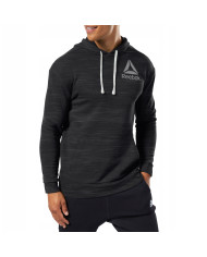 Bluza męska Reebok TE MARBLE BL OTH HOOD EC0807 Szara - Sklep online Mastersport