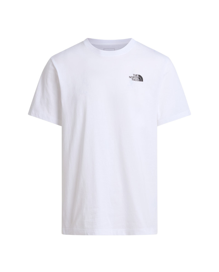 Koszulka męska The North Face M EVO BOX NSE REG SS TEE NF0A8B6KFN4 Biała - Sklep online Mastersport