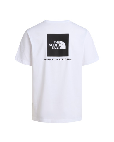 Koszulka męska The North Face M EVO BOX NSE REG SS TEE NF0A8B6KFN4 Biała - Sklep online Mastersport