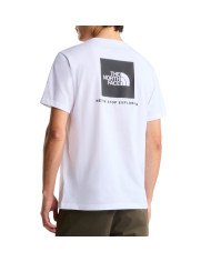 Koszulka męska The North Face M EVO BOX NSE REG SS TEE NF0A8B6KFN4 Biała - Sklep online Mastersport