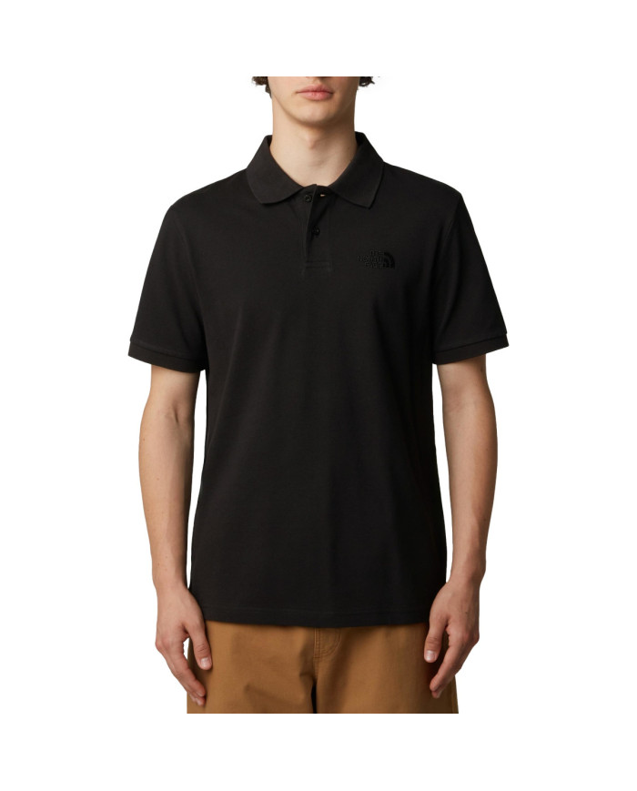 Koszulka męska The North Face M ESS RG POLO TEE NF0A8C1PJK3 Czarna - Sklep online Mastersport