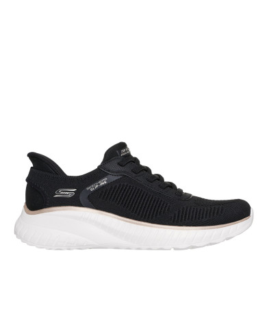 Buty damskie Skechers BOBS SQUAD CHAOS-CURRENT MUSE 117497BKGD Czarne - Sklep online Mastersport