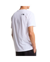 Koszulka męska The North Face M EVO BOX HD RG SS TEE NF0A8G9CFN4 Biała - Sklep online Mastersport