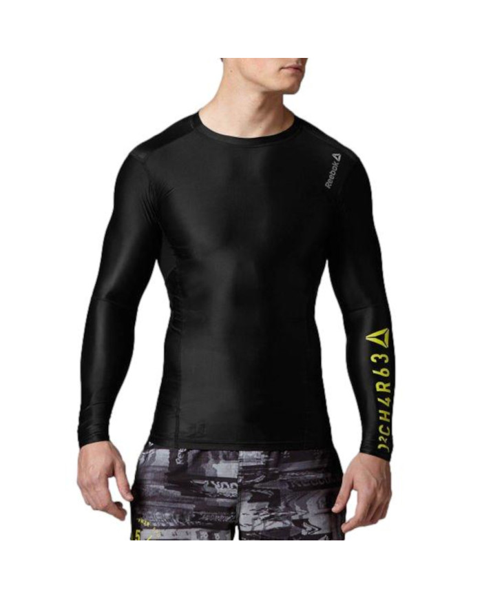 Koszulka męska Reebok DT POST WORK LS Z89357 Czarna - Sklep online Mastersport