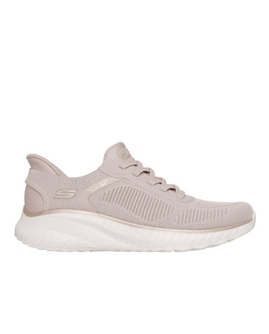Buty damskie Skechers BOBS SQUAD CHAOS-CURRENT MUSE 117497NTGD Beżowe - Sklep online Mastersport