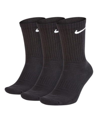 Skarpetki męskie Nike EVERYDAY LONG CUSHION SX7664010 Czarne - Sklep online Mastersport
