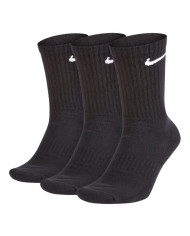 Skarpetki męskie Nike EVERYDAY LONG CUSHION SX7664010 Czarne - Sklep online Mastersport