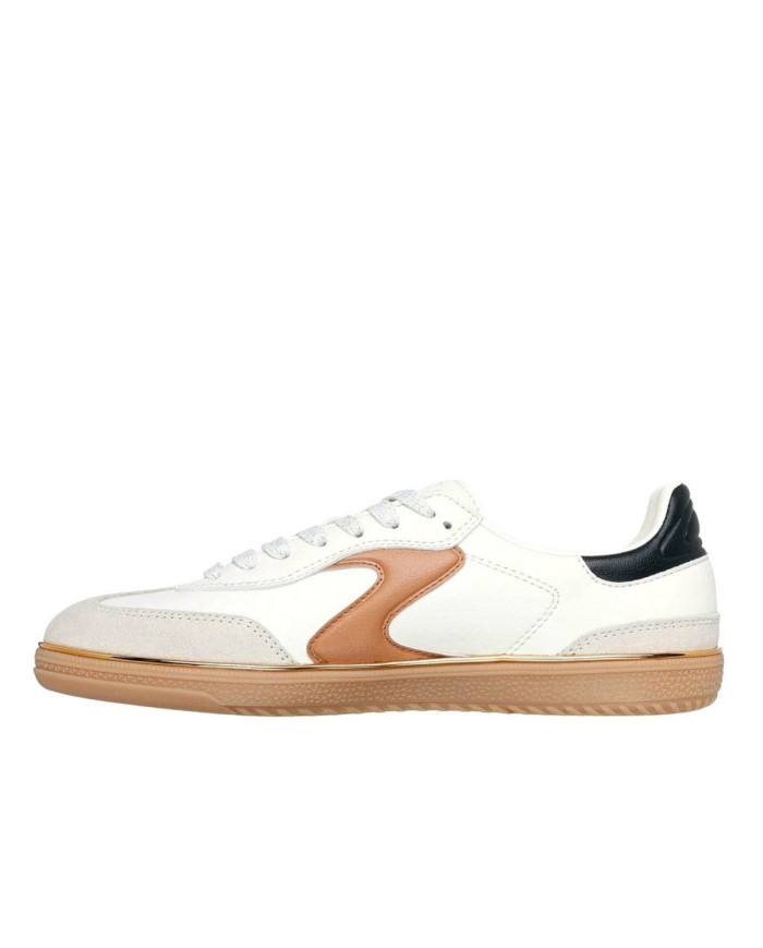 Buty damskie Skechers HOTSHOT - LIVING LUXE 185405NTBR Białe - Sklep online Mastersport