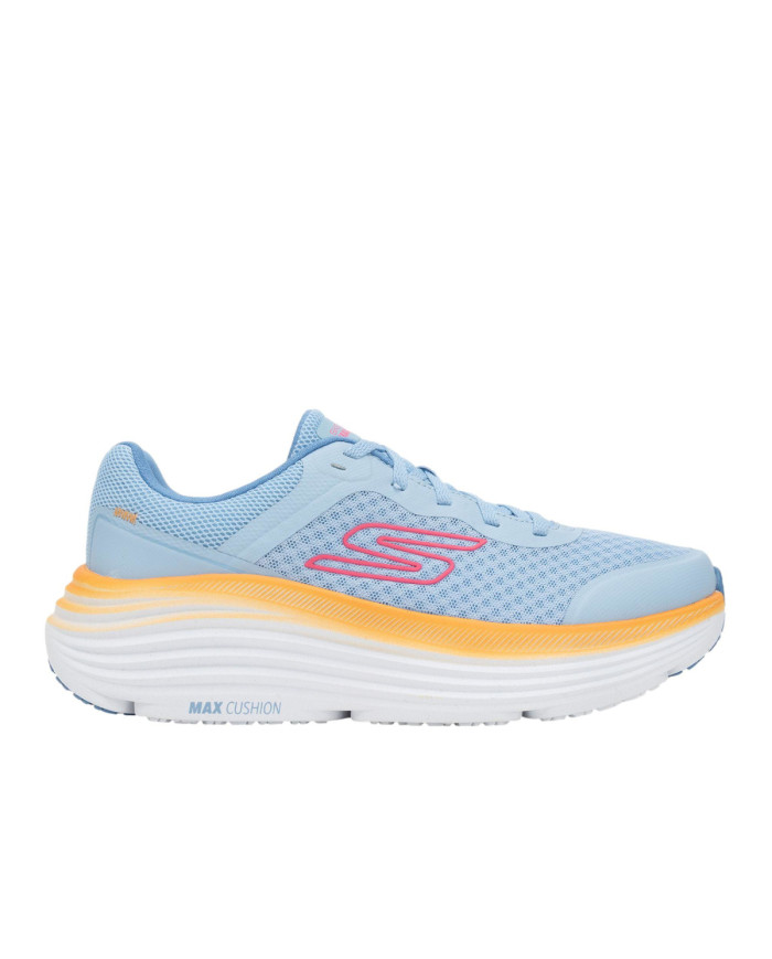 Buty damskie Skechers MAX CUSHIONING ENDEAVOUR - CA 129470BLOR Niebieskie - Sklep online Mastersport