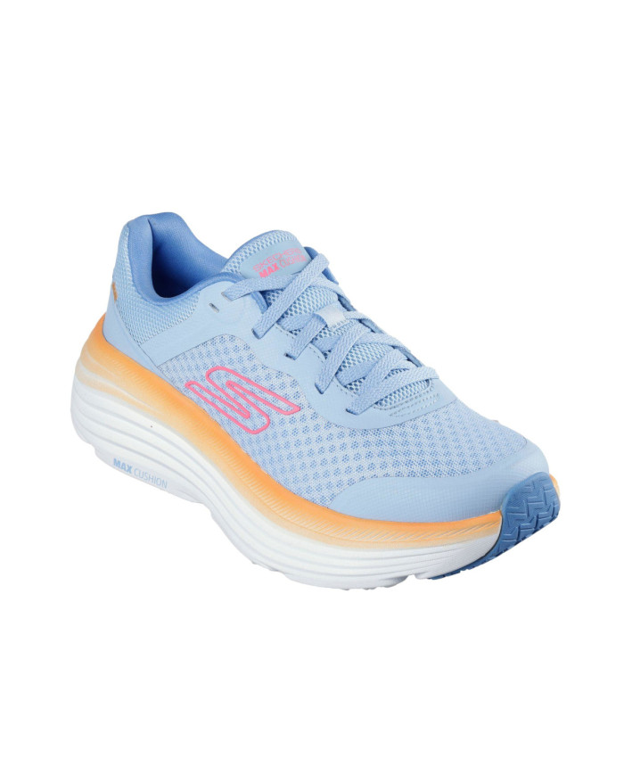 Buty damskie Skechers MAX CUSHIONING ENDEAVOUR - CA 129470BLOR Niebieskie - Sklep online Mastersport
