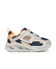 Buty dziecięce Skechers METEOR LIGHTS GLOW 401498NSLOR Szare - Sklep online Mastersport