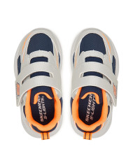 Buty dziecięce Skechers METEOR LIGHTS GLOW 401498NSLOR Szare - Sklep online Mastersport