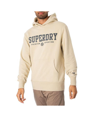 Bluza męska Superdry CODE CORE SPORT HOOD M2012562A8PV Beżowa - Sklep online Mastersport